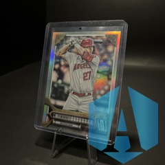 2022 Topps Gypsy Queen Chrome Refractor #72 Mike Trout Los Angeles Angels